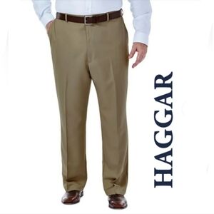 Haggar Men's Wrinkle Resistant Premium Dress Pants